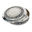 Серебряная туалетная коробочка, шкатулка Цветочный орнамент 50040033В05